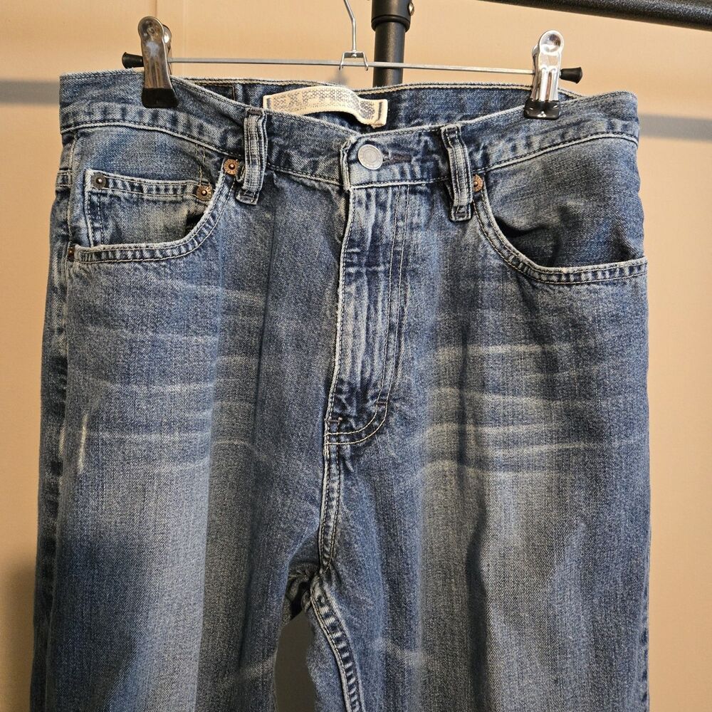 Express Precision Fit Women's Boot Cut Denim Blue Jeans, 30W 32L, Vtg 90s Y2K